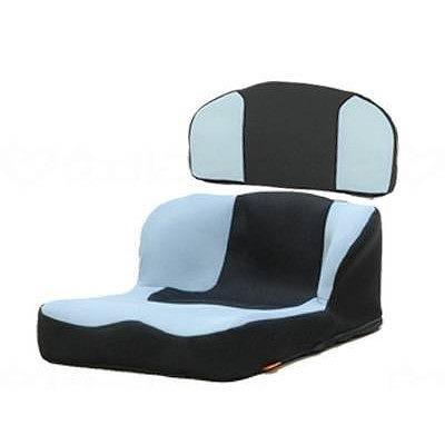 タカノ 座位保持クッション LAPS+LAPBacksセット ライトブルー 代引