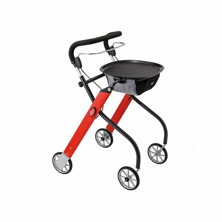 竹虎 室内用歩行車レッツゴー レッド 代引不可 : リコメン堂 - 通販