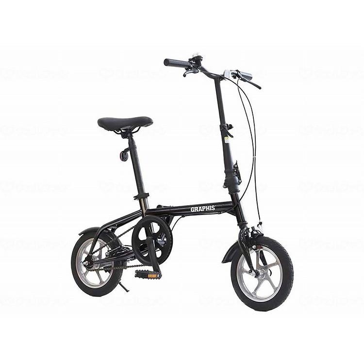 1台 GRAPHIS ノーパンクタイヤ折り畳み災害対策 自転車/ブラック/- ブラック GR121 572601_780_-(代引不可)【送料無料】 1台 GRAPHIS ノーパンクタイヤ折り畳み災害対策 自転車/ブラック