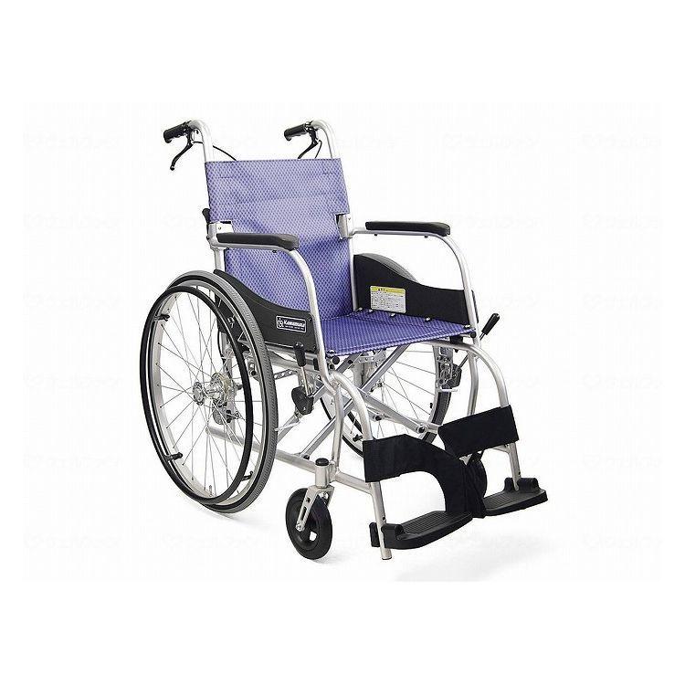 カワムラ 車椅子 日本製 パープル