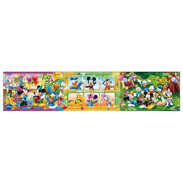 21新入荷 ステップパノラマパズル ミッキーamp フレンズ みんななかよし アポロ社 玩具 おもちゃ