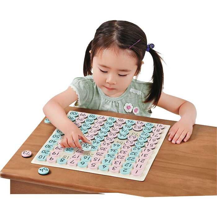 磁石すうじ盤100 KUMONTOY くもん 3歳から 知育玩具 教材 勉強 福祉
