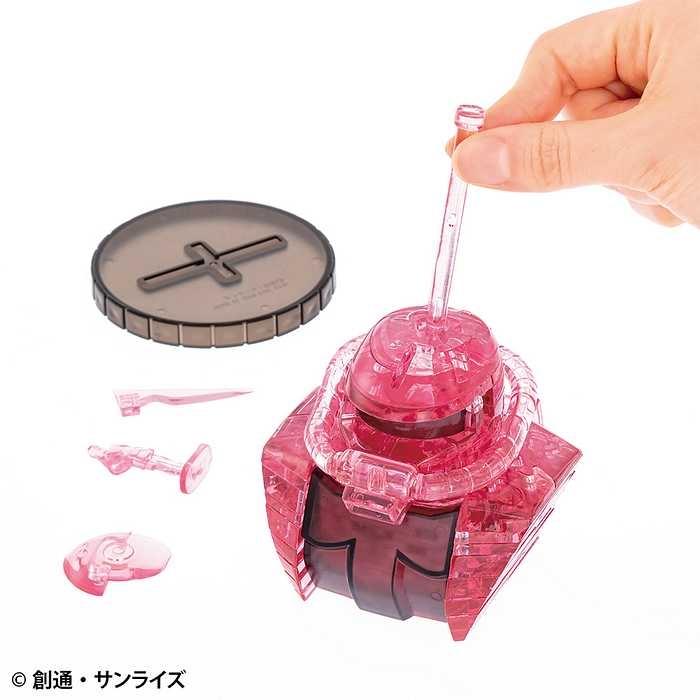 クリスタルパズル シャア専用ザク ガンダム ビバリー おもちゃ 玩具
