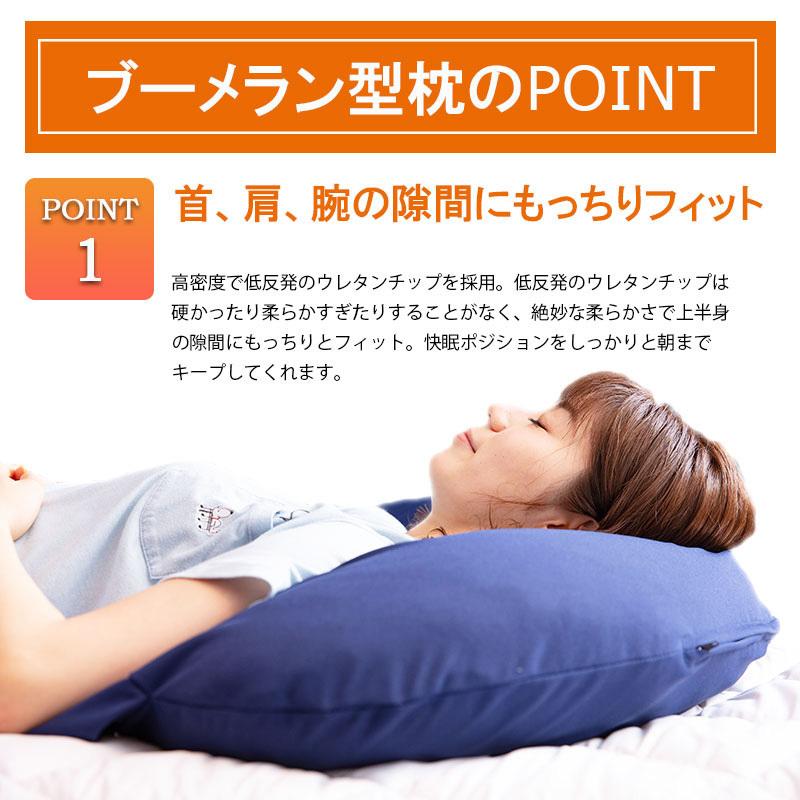 日本製 メディカル ピロー ブーメラン型 サスティーン Mサイズ まくら