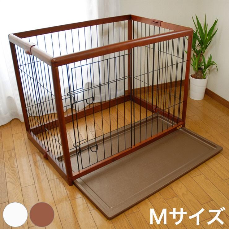 ペットサークル Spc 95 Mサイズ 幅95cm 木製 折りたたみ 犬 ゲージ 小型 中型犬用 サークル ケージ ペットゲージ お掃除簡単 代引不可 リコメン堂 通販 Paypayモール