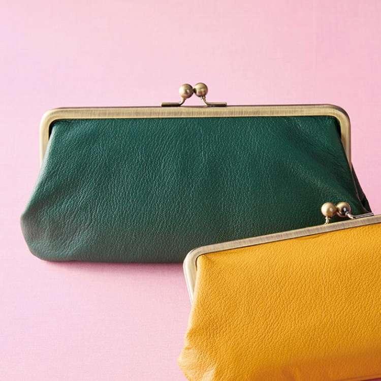 牛革親子がま口長財布 8184-03 グリーン(代引不可)【送料無料】 牛革親子がま口長財布 8184-03 グリーン 代引不可 : リコメン堂 - 通販