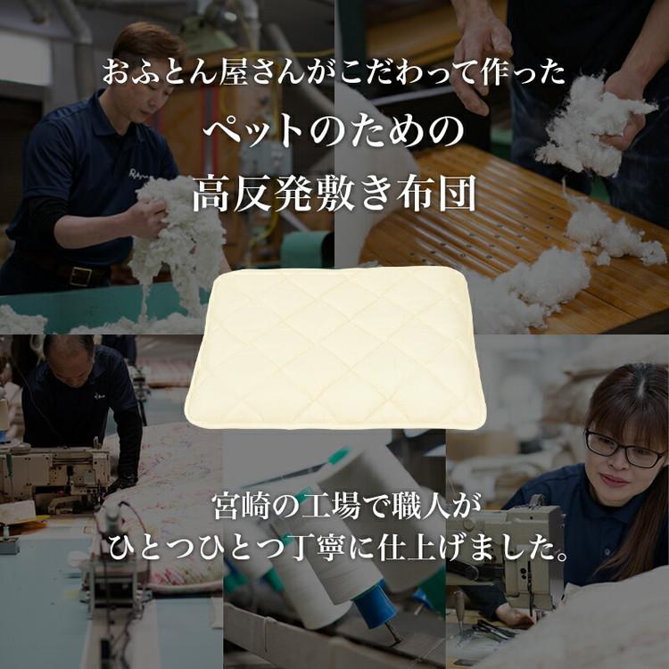 洗えるペット用敷布団 エアーアスリート 立体構造素材使用 LL 125×95cm ペットマットレス 通気性 高反発 洗える 丸洗い 速乾性 水洗い ペットマット 代引不可の画像