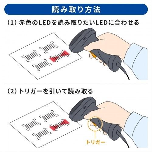サンワサプライ 2次元バーコードリーダー 照合機能搭載 BCR-2D12 代引不可_7