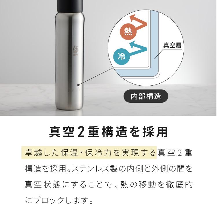 燕三条 水筒 名入れ 燕市で作った真空マグボトル 500ml 日本製 おしゃれ 名前入り コーヒー 通勤 通学 使いやすい ギフト 保温 保冷 友達の画像