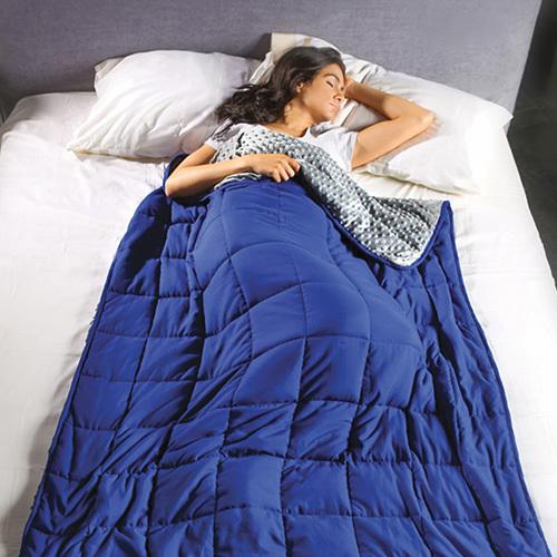 hugravi 加重ブランケット 青 ハグラビ ウェイトブランケットの評判や口コミを徹底解説！【体験