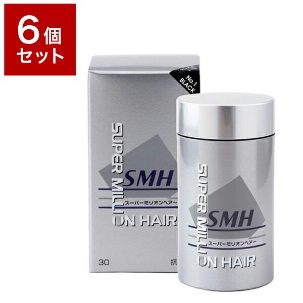 6個セット ルアン スーパーミリオンヘアー 30g No.1 ブラック 髪 髪型