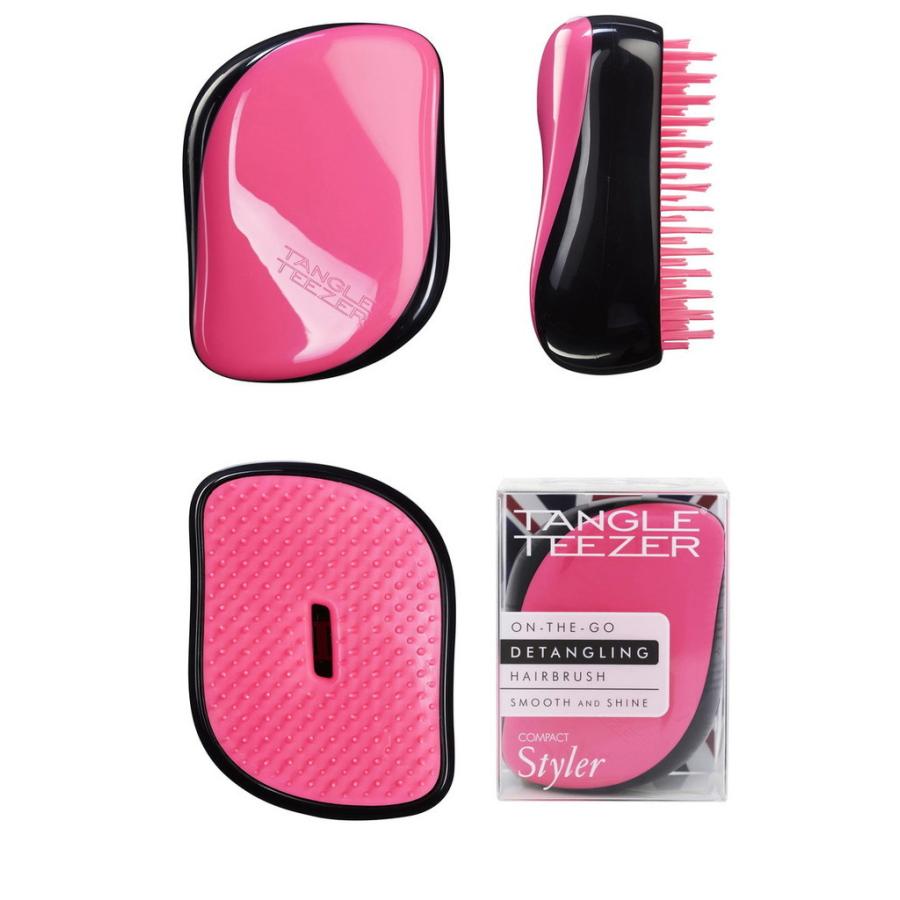 タングルティーザー TANGLE TEEZER COMPACT Styler コンパクト スタイラー カバー付き ヘアブラシ クシ ヘアケア 持ち歩き｜recommendo｜10