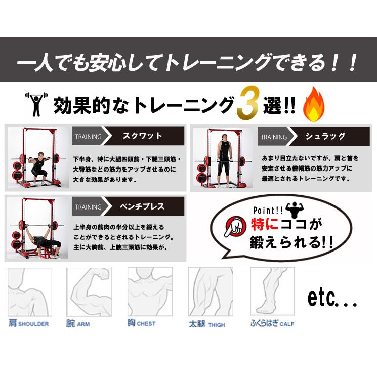 ファイティングロード スミスマシーン TRUST パワーラック 専用