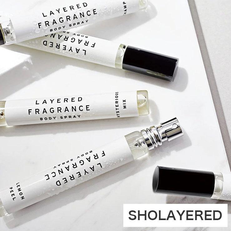 396円 最大61 オフ Layered Fragrance レイヤード フレグランス Sholayered ショーレイヤード ボディスプレー10ml 日本製 香水