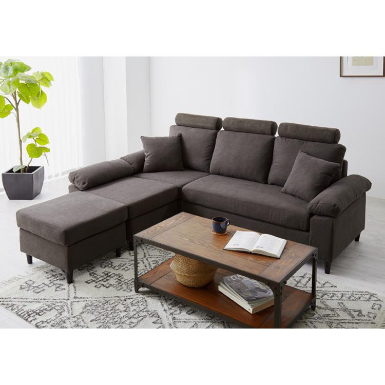 ヘッドレスト コーナーソファ concise コンサイス 専用 後付け