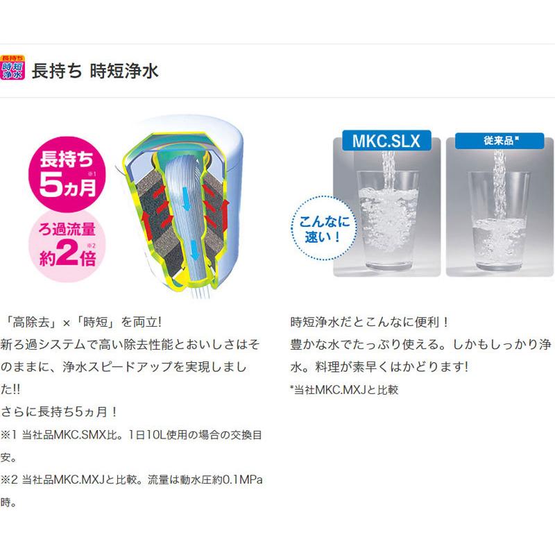 東レ トレビーノ 浄水器 蛇口直結型 カセッティ MK207SLX 家庭用 ろ過 濾過 水道水 蛇口 浄水 ろ過器 207SLX 高除去 時短 浄水機 カートリッジ｜recommendo｜04