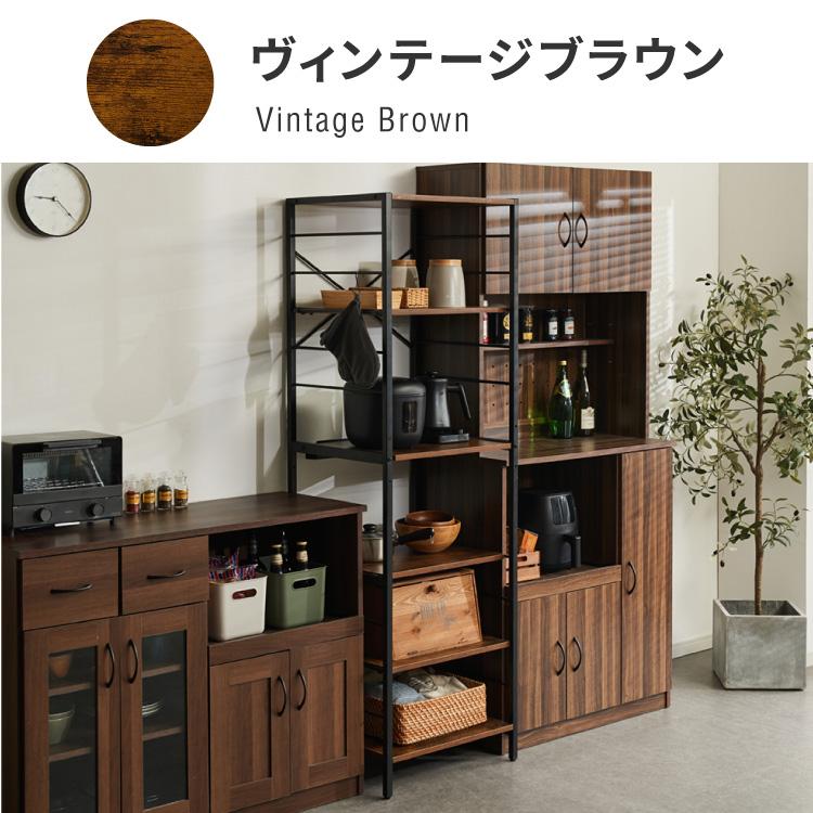 キッチンラック 幅52cm 6段 VOID STACK series レンジ台 レンジボード