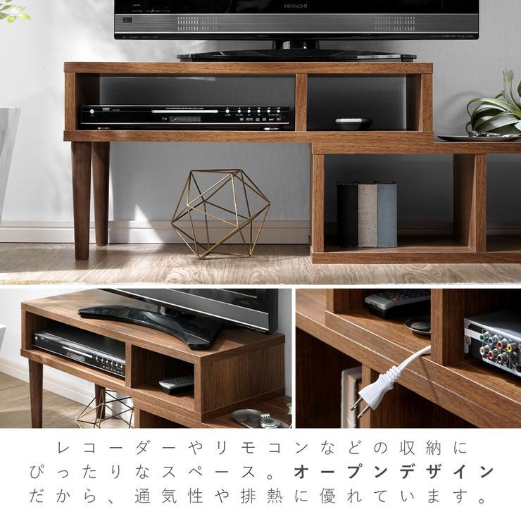 脚付き伸縮式テレビ台 幅100~170cm テレビ台 テレビボード ローボード テレビラック シンプル おしゃれ 伸縮式 代引不可