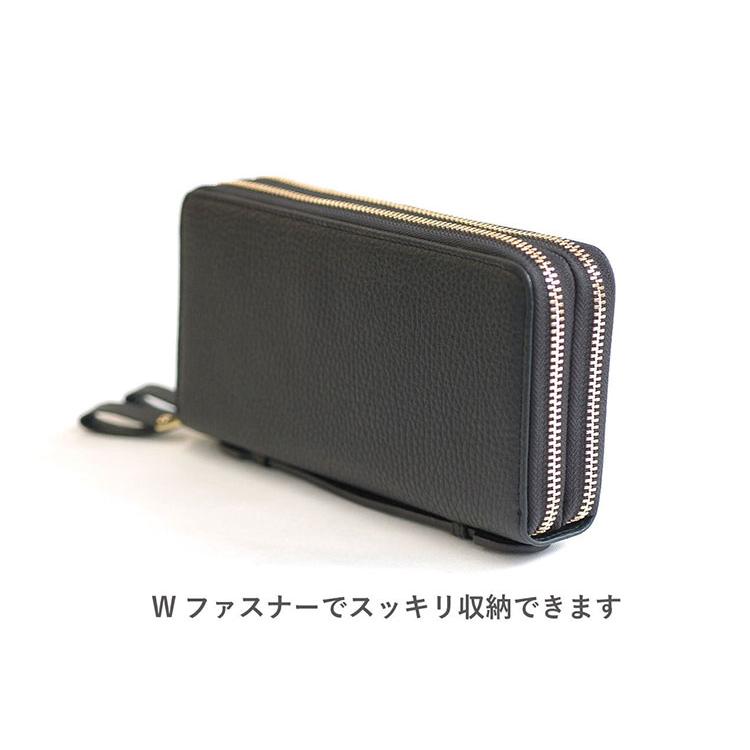 Plog プログ Wファスナー ジャバラカード 長財布 ラモーダヨシダ 牛革