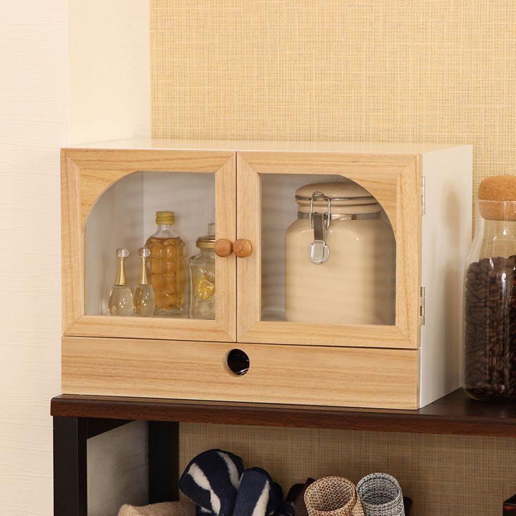 キッチン収納 カウンター上収納 テーブル収納 ミニキャビネット スパイスラックおしゃれ 調味料ラック キッチンカウンター 天然木 新生活 Afetto 代引不可 リコメン堂 通販 Paypayモール