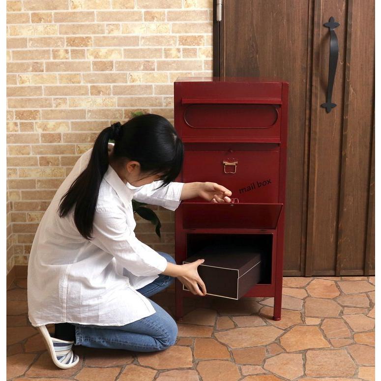 公式通販公式通販宅配ボックス おしゃれ 一戸建て用 大容量 スタンド