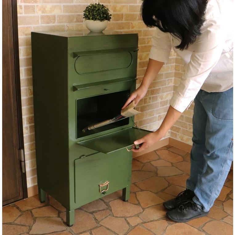 公式通販公式通販宅配ボックス おしゃれ 一戸建て用 大容量 スタンド