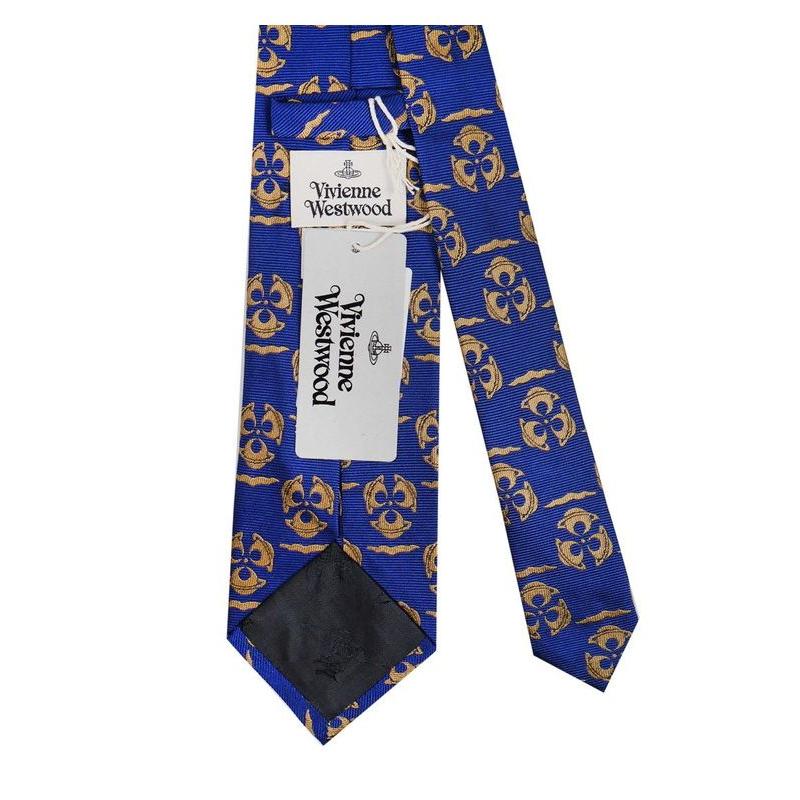 Vivienne Westwoodのメンズネクタイ Vivienne Westwood ヴィヴィアンウエストウッド ネクタイ ブルー