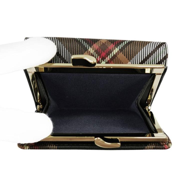 ヴィヴィアンウエストウッド 財布 Vivienne Westwood DERBY 51010018U-S001K- 二つ折り財布(小銭ガマ口) BIOGREEN SAFFIANO PRINTED D101 TARTAN BROWN/BLACK(代引不可)【送料無料】 ヴィヴィアンウエストウッド 財布 Vivienne Westwood DERBY 51010018U