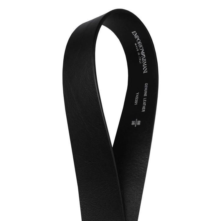 レザーベルト EMPORIO ARMANI Mサイズ 36インチ ウエスト80~90cm アルマーニ ベルト ギフト用 専用BOX付き メンズベルト プレゼント ギフト 誕生日 代引不可_2