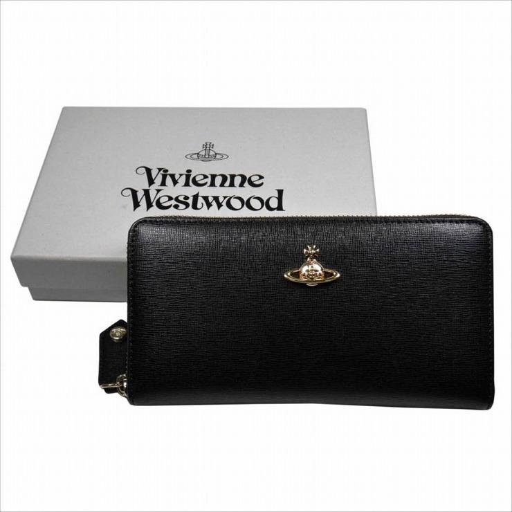 VIVIENNE WESTWOOD ヴィヴィアンウエストウッド NO.10 SAFFIANO 長財布 51050023 BLACK 18SS おしゃれ プレゼント 贈り物 祝い品｜recommendo｜04