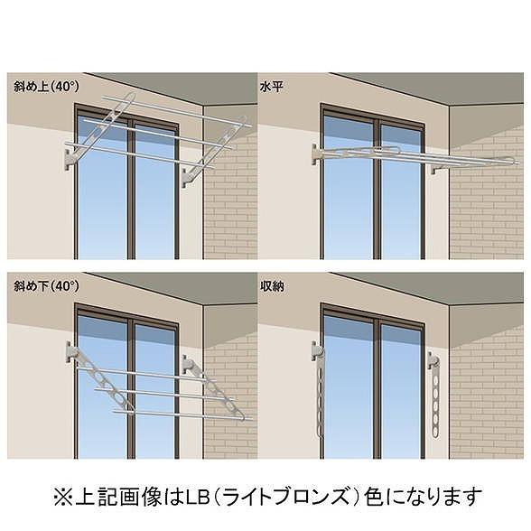 川口技研 ホスクリーン HK-75-DB ダークブロンズ 2本セット 0004-00950 