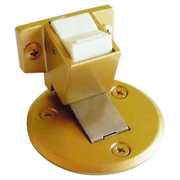 水上 フラット戸当りZ型 ストップ付面付型 ゴールド 6個入 0410-02112