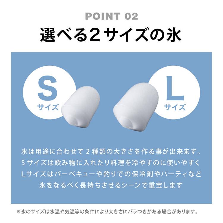 simplus シンプラス 製氷機 SP-CED01 製氷機 家庭用 高速 レジャー アウトドア バーベキュー 釣り レジャー レビュー記入＆メール報告で氷クリーンプレゼント｜recommendo｜12