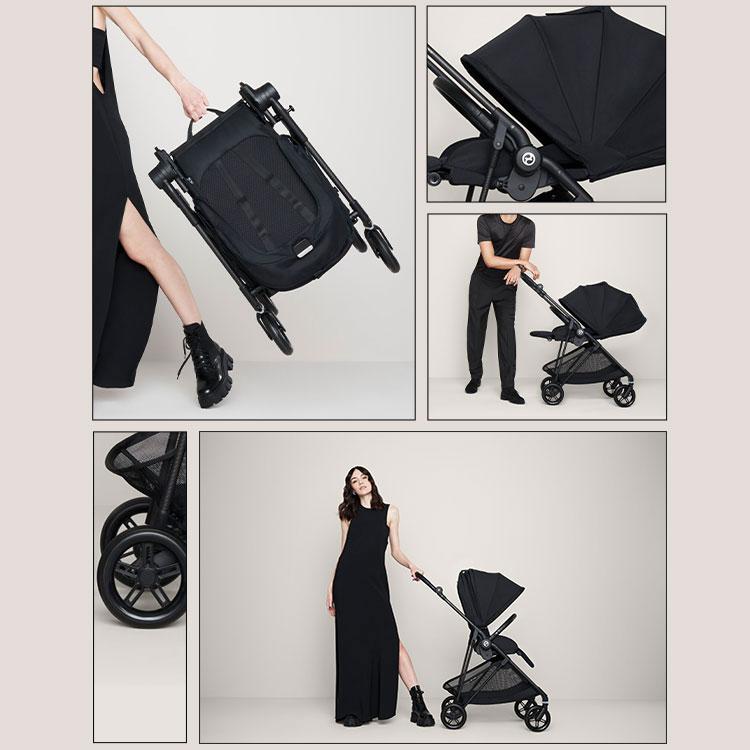 メーカー2年保証 正規販売店 サイベックス ベビーカー melio Carbon