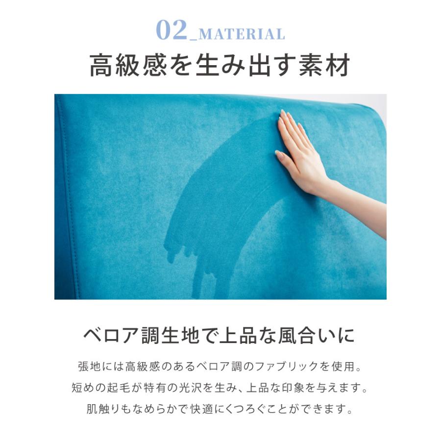 ソファ 背もたれ クッション 単品 背面クッション アイランドソファ用 背クッション ファブリック グレー ブルー 背中 三角 代引不可 | ブランド登録なし | 09