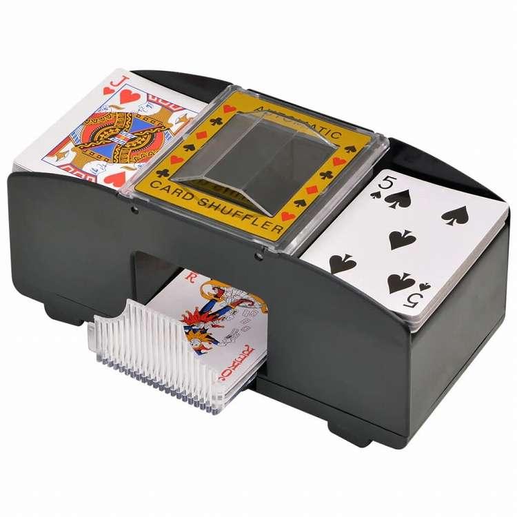 家庭用　Lブラックジャック vidaXL ポーカー/ブラックジャックセット レーザーチップ 600枚 アルミ