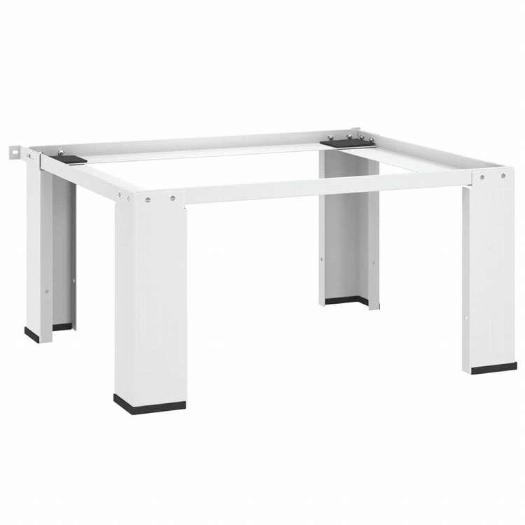 vidaXL 洗濯機置き台 ホワイトホーム ガーデン 家電用アクセサリ 洗濯