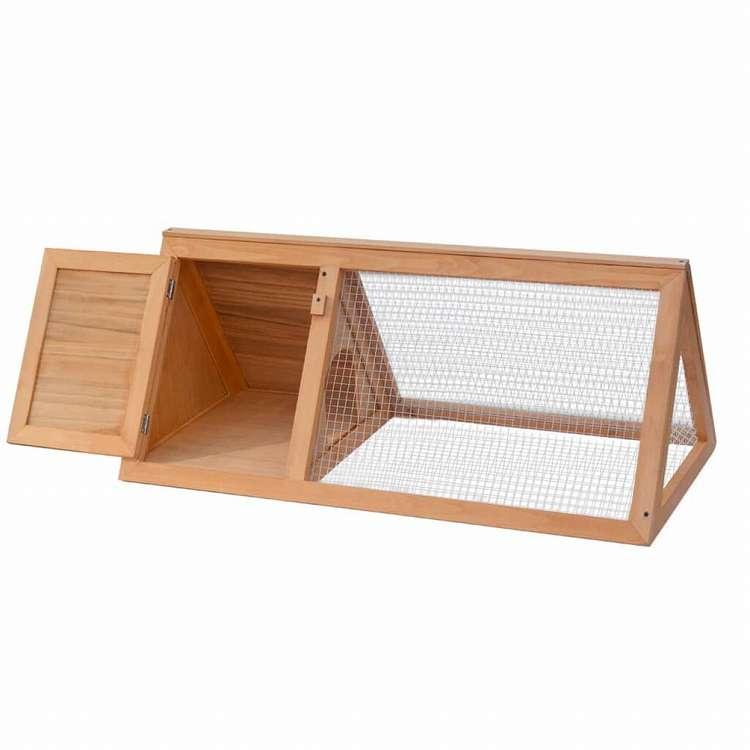 vidaXL 動物用 うさぎ用ケージ 木製動物 ペット用品 小動物用品 小動物