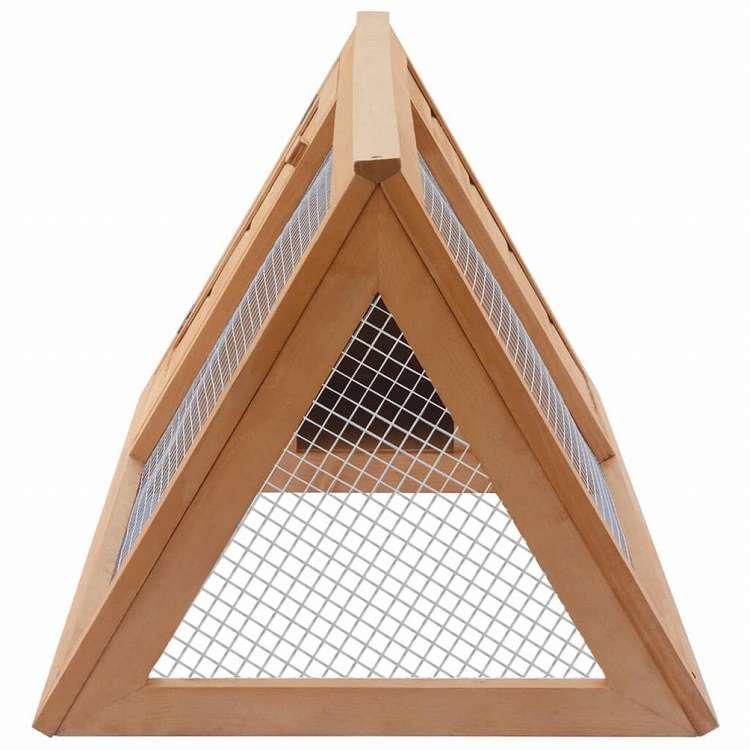 vidaXL 動物用 うさぎ用ケージ 木製動物 ペット用品 小動物用品 小動物