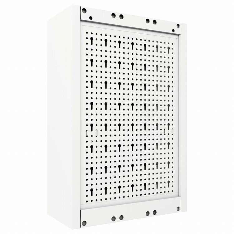 vidaXL 壁掛けツールキャビネット 工業用 金属製 グレー ブラックハードウェア ハードウェアアクセサリ 工具収納・整理整頓 ツールキャビネット 代引不可_3