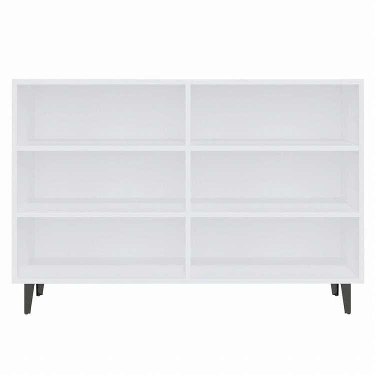 vidaXL サイドボード ホワイト 103.5x35x70cm エンジニアリングウッド