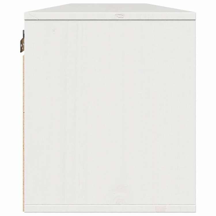 vidaXL ウォールキャビネット 2個 ホワイト 80x30x35 cm 無垢材 パイン材 家具 棚 壁面収納棚・壁面ラック 代引不可_7