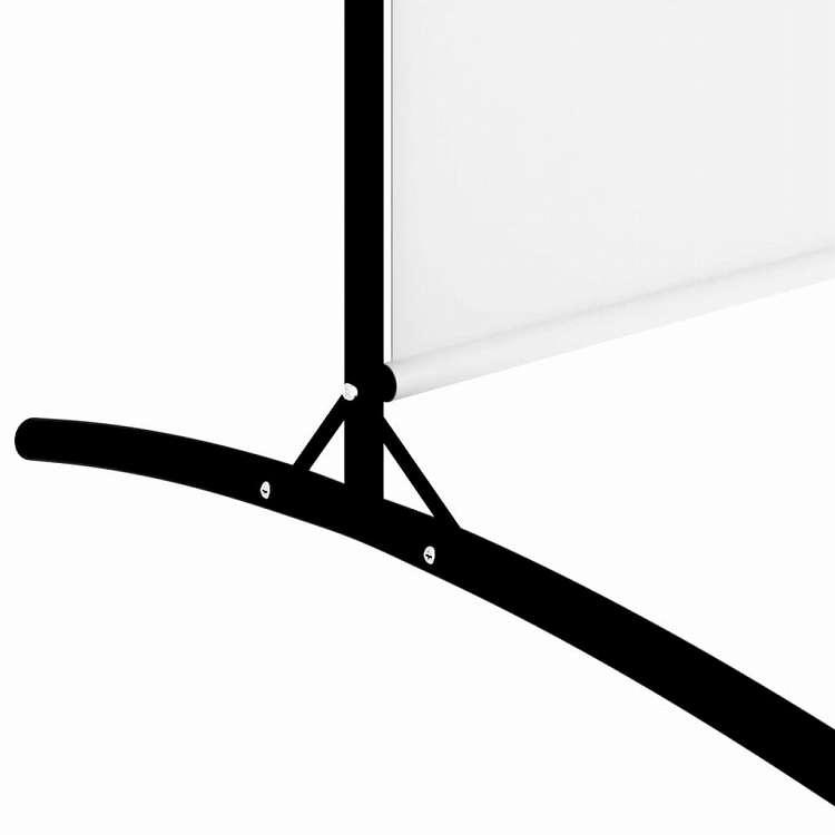 vidaXL 5パネルルームディバイダー ホワイト 433x180 cm ファブリック 家具 間仕切り 代引不可_6