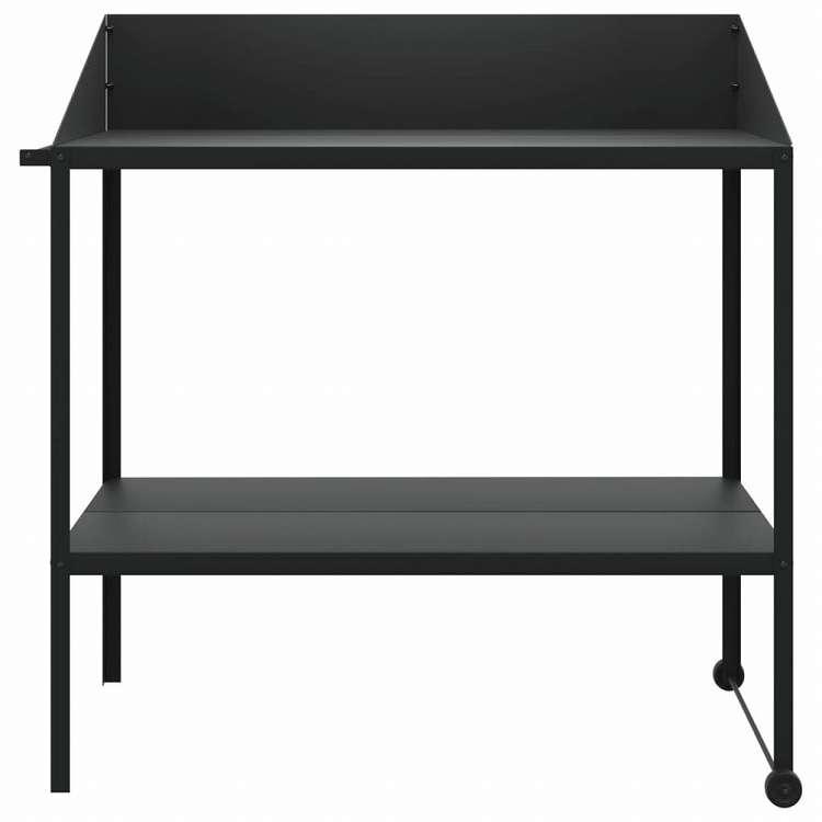 vidaXL 植物スタンド アントラシート 100x54，5x100cm 亜鉛メッキ鋼ホーム ガーデン 芝 ガーデン ガーデニング 植物スタンド 代引不可_2