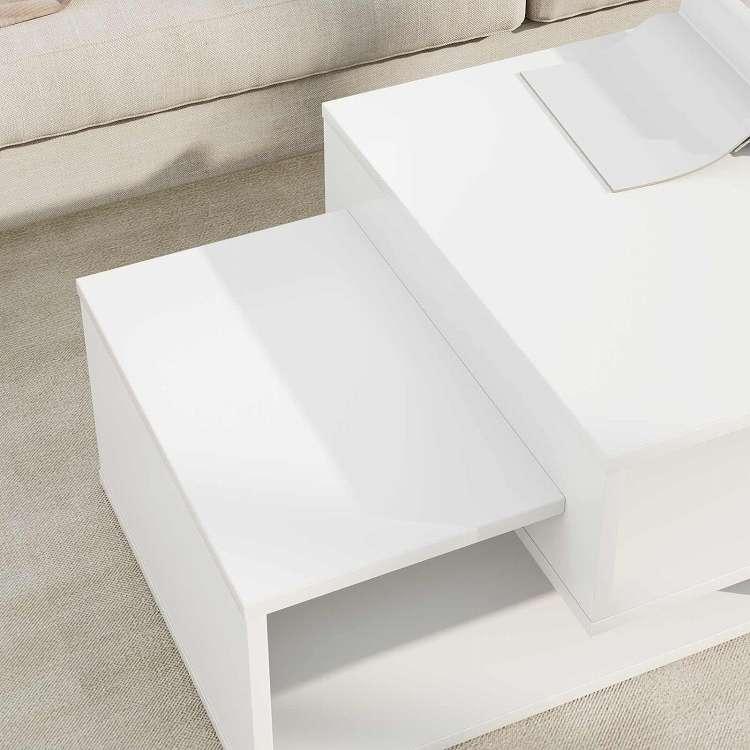 SD vidaXL コーヒーテーブル 天然 50x90x30mm vidaXL コーヒーテーブル