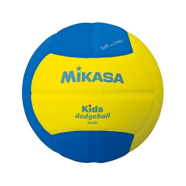 ミカサ MIKASA ドッジボール スマイルドッジボール0号 イエロー×ブルー SD00YBL