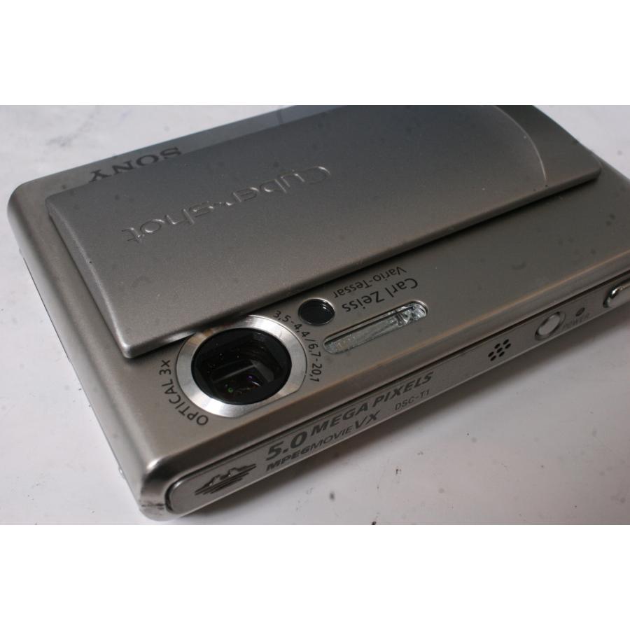 ソニー Cyber-shot DSC-T1 ブラック コンデジ カメラ 中古 ☆ジャンク品☆ SONY ソニー Cyber-shot DSC-T1 ブラック コンパクト