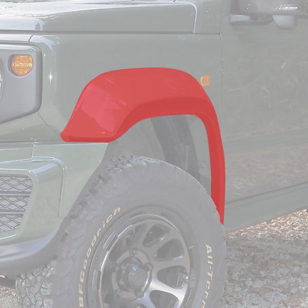 AKEa×AMDesign アケア フロントフェンダーカバー スズキ JB74