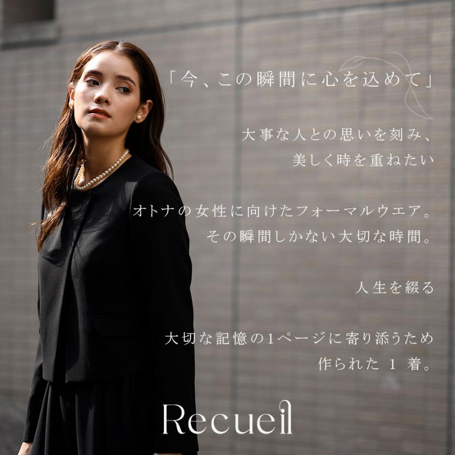 ブラックフォーマル 喪服 レディース スーツ ワンピース ロング丈 トール ひざ下 レギュラー 選べる 前開き 洗える S/M/L/LL 【5560003】の画像