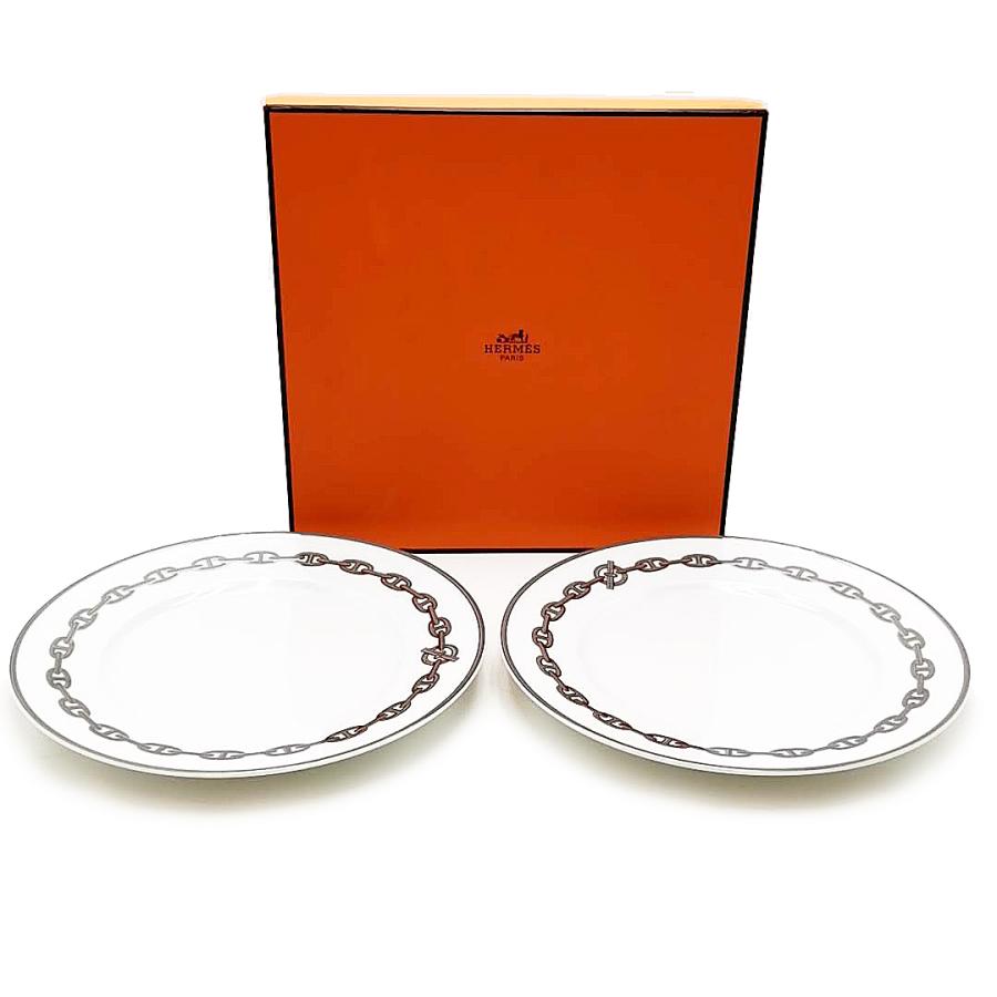 新品登場 HERMES エルメス エルメス シェーヌダンクル プラチナ
